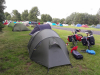 Drukke camping Reykjavik/ busy campground Reykjavik