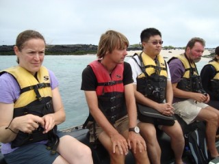 In bootje/ in little boat