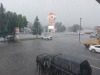 Stortregen in Fernie/ downpour in Fernie
