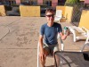 Een biertje op Genie/ drinking a beer on Genie