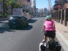 Fietsen door/ cycling through Las Vegas