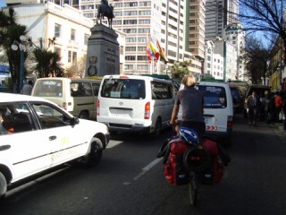 Verkeer/ traffic La Paz
