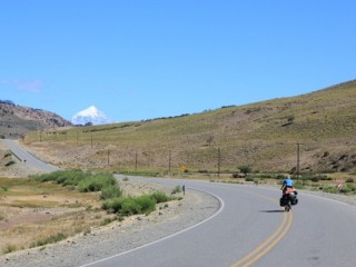 Lanin in de verte/ Lanin in the distance
