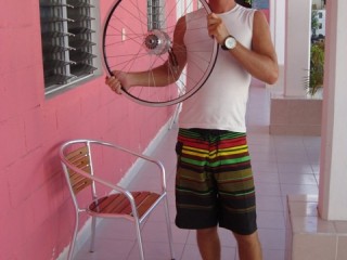 Nieuw wiel/ new wheel