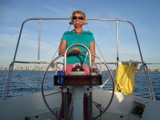 Stuurvrouw/ lady skipper