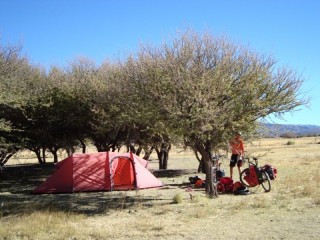 Wildkamperen/ wildcamping in Bolivia/