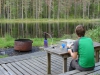 Eten met uitzicht/ dinner with a view